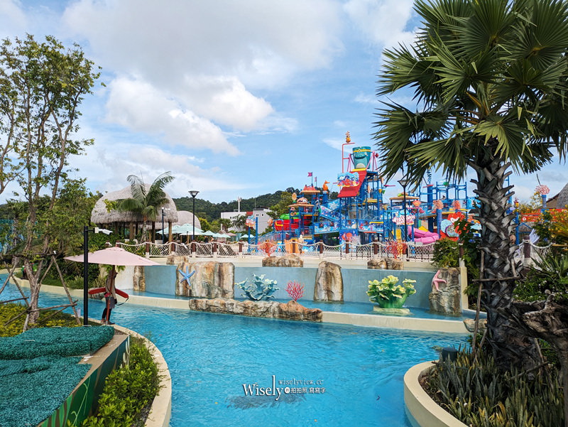 普吉島。安達曼達水上樂園 Andamanda Phuket︱36個滑水道的海盜寶藏神話園區，相鄰芭東海灘半小時
