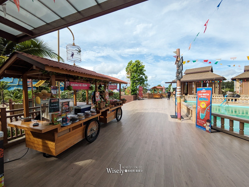 普吉島。安達曼達水上樂園 Andamanda Phuket︱36個滑水道的海盜寶藏神話園區，相鄰芭東海灘半小時