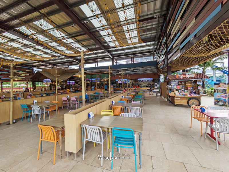 普吉島。安達曼達水上樂園 Andamanda Phuket︱36個滑水道的海盜寶藏神話園區，相鄰芭東海灘半小時