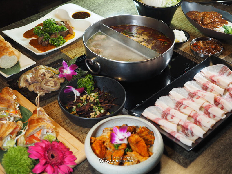 台北食徒麻辣火鍋︱職人演繹紅白湯底～罌粟牛尾鍋 + 芋頭雞湯排骨鍋，捷運南京復興站美食