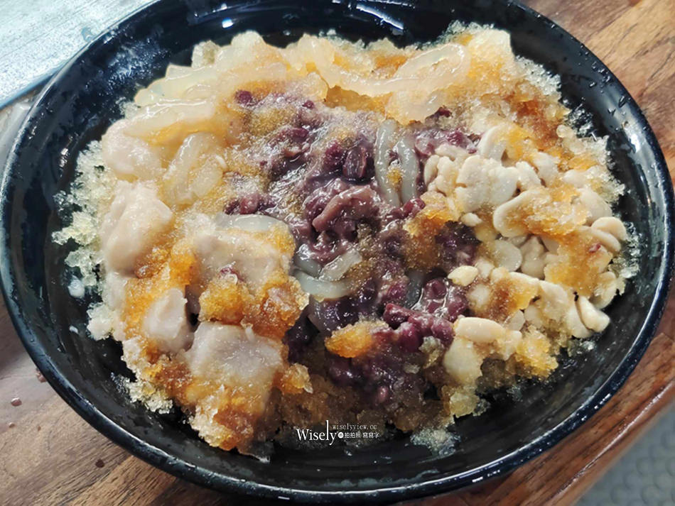 黑岩古早味黑砂糖剉冰 錦州店︱台北行天宮&松江市場冰店