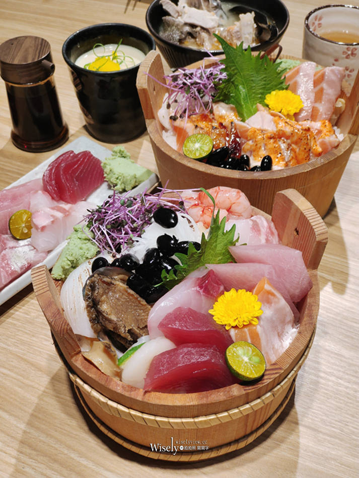 告春食彩小家日本料理︱宜蘭礁溪木桶生魚片丼飯，視覺打卡系餐廳