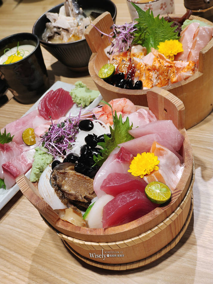 告春食彩小家日本料理︱宜蘭礁溪木桶生魚片丼飯，視覺打卡系餐廳