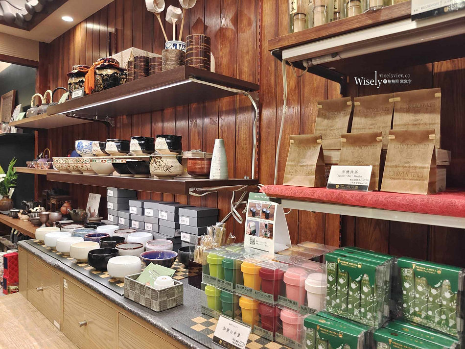 宇治園 大阪心齋橋本店︱知名品牌甜點好吃，特色風味日式茶飲體驗