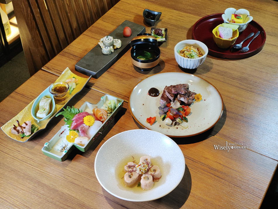 舞日本料理 MAI︱宜蘭力麗威斯汀度假酒店，原木空間品嚐會席料理