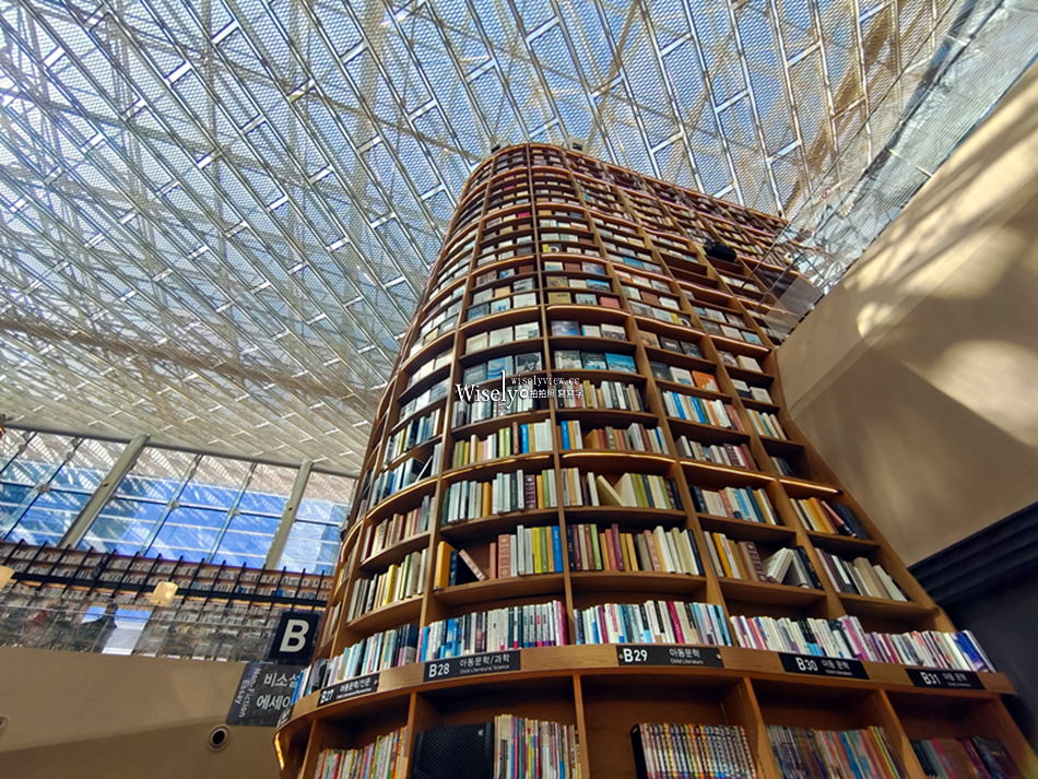 星空圖書館 별마당도서관︱首爾江南景點 Coex Mall Starfield Library