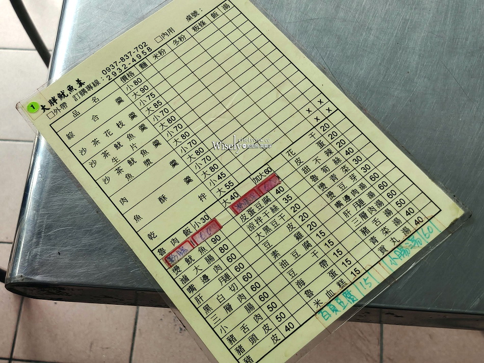 大胖魷魚羹︱魯肉飯.綜合羹.黑白切︱捷運萬芳醫院站︱中國科大小吃