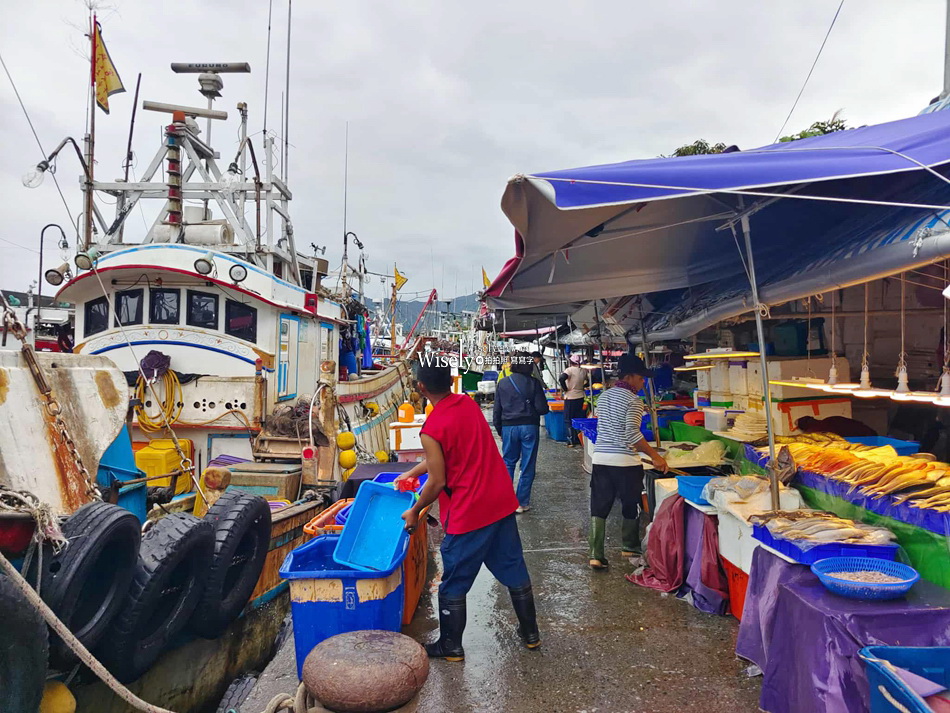 宜蘭頭城︱大里天公廟︱大溪漁港.秋.鯊魚煙︱小老闆海鮮料理代客料理