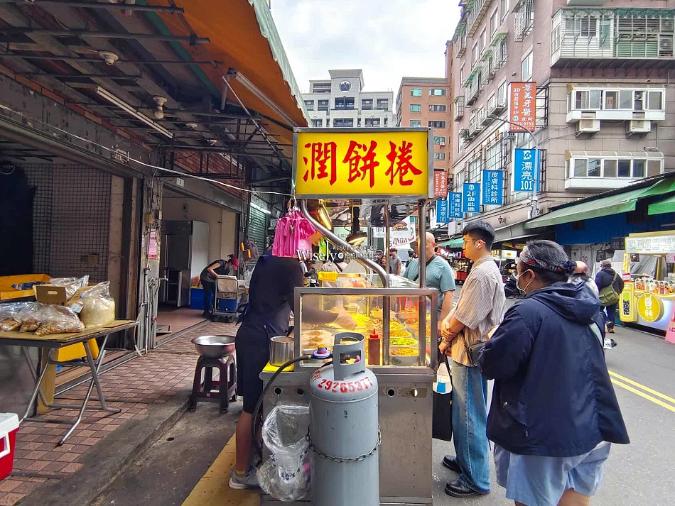 陳記潤餅捲︱景美夜市銅板小吃︱綜合口味加蒜最推︱捷運景美站