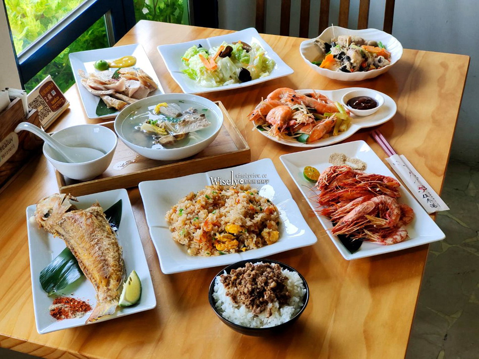 伍参港熱炒定食︱近看宜蘭龜山島外澳沙灘美景︱頭城現流海鮮景觀餐廳