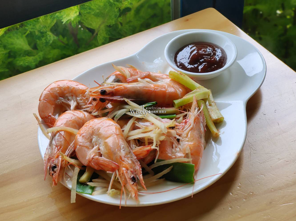 伍参港熱炒定食︱近看宜蘭龜山島外澳沙灘美景︱頭城現流海鮮景觀餐廳