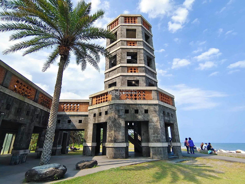 八角瞭望台︱頭城濱海森林公園︱笑ㄟCafé︱宜蘭龜山島觀海景點