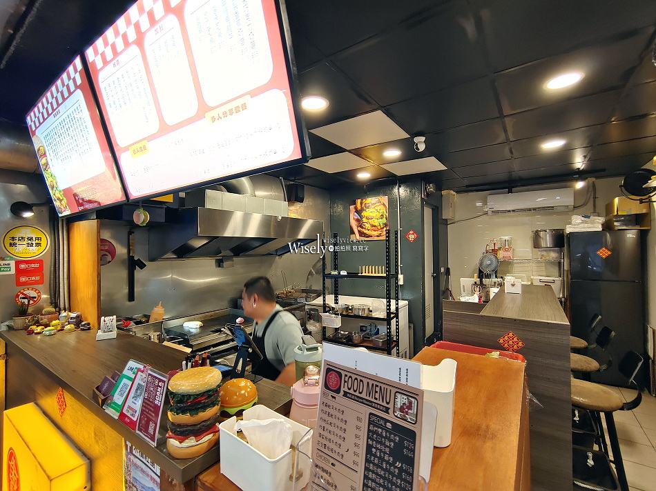 肉匠爺漢堡專賣店︱百元有找手工漢堡︱中國科技大學美食︱捷運萬芳醫院站