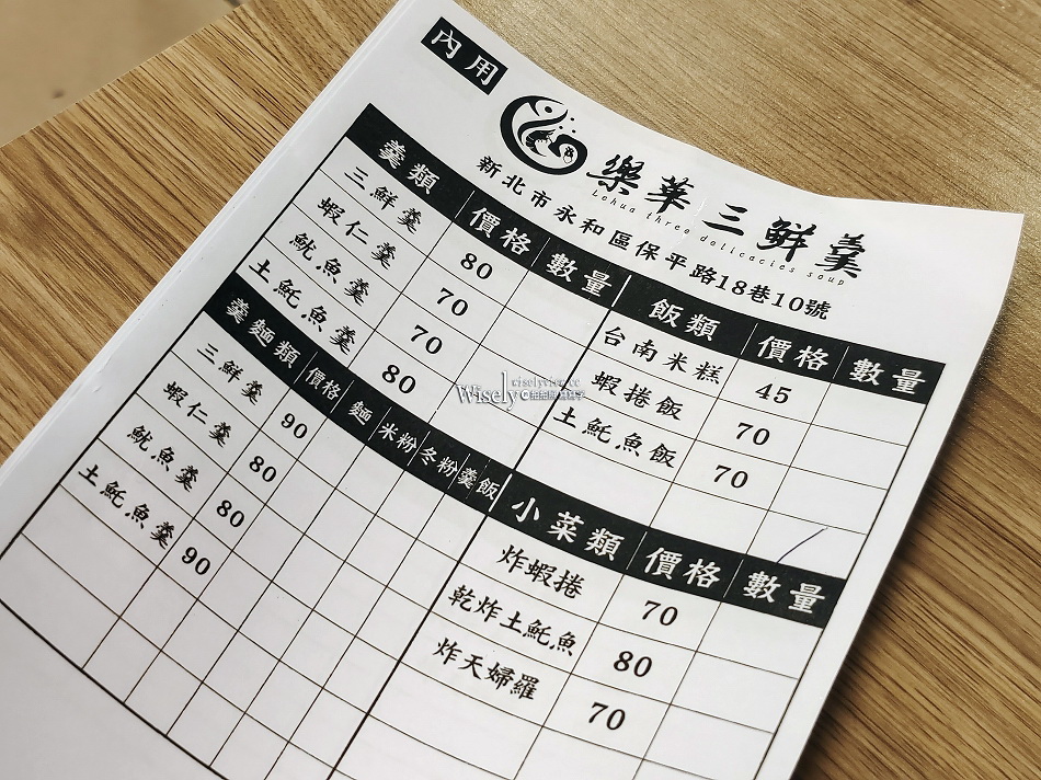 樂華三鮮羹二店︱樂華夜市老字號小吃︱土魠魚飯略雷︱捷運永安市場站 樂華三鮮羹二店︱樂華夜市老字號小吃︱土魠魚飯略雷︱捷運永安市場站