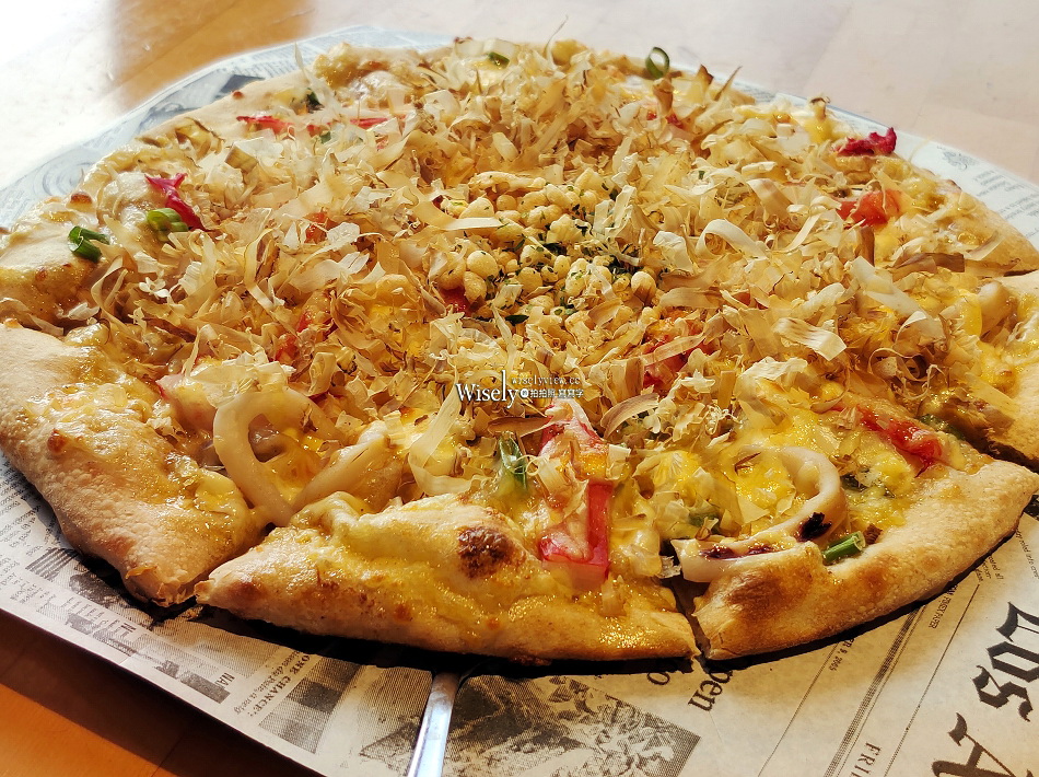 OA PIZZA-OA HOTEL︱頭城三寶披薩︱星巴克咖啡.吉姆老爹啤酒.焗烤海鮮麵︱宜蘭頭城意式美食