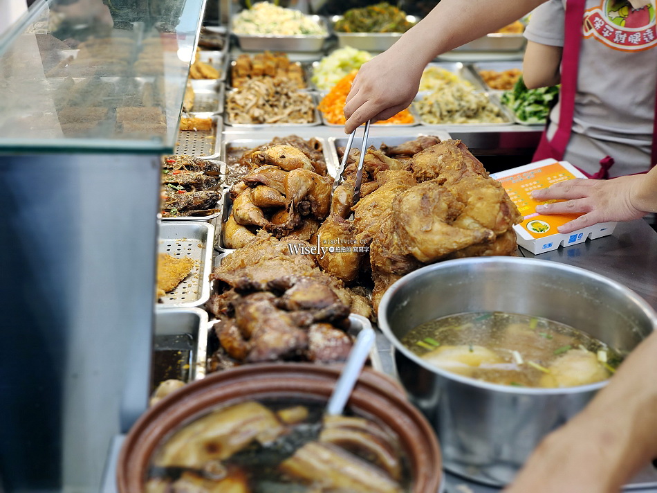 保平雞腿達人︱蔥油雞腿飯︱永和樂華夜市︱銅板價便當自助餐︱捷運頂溪站