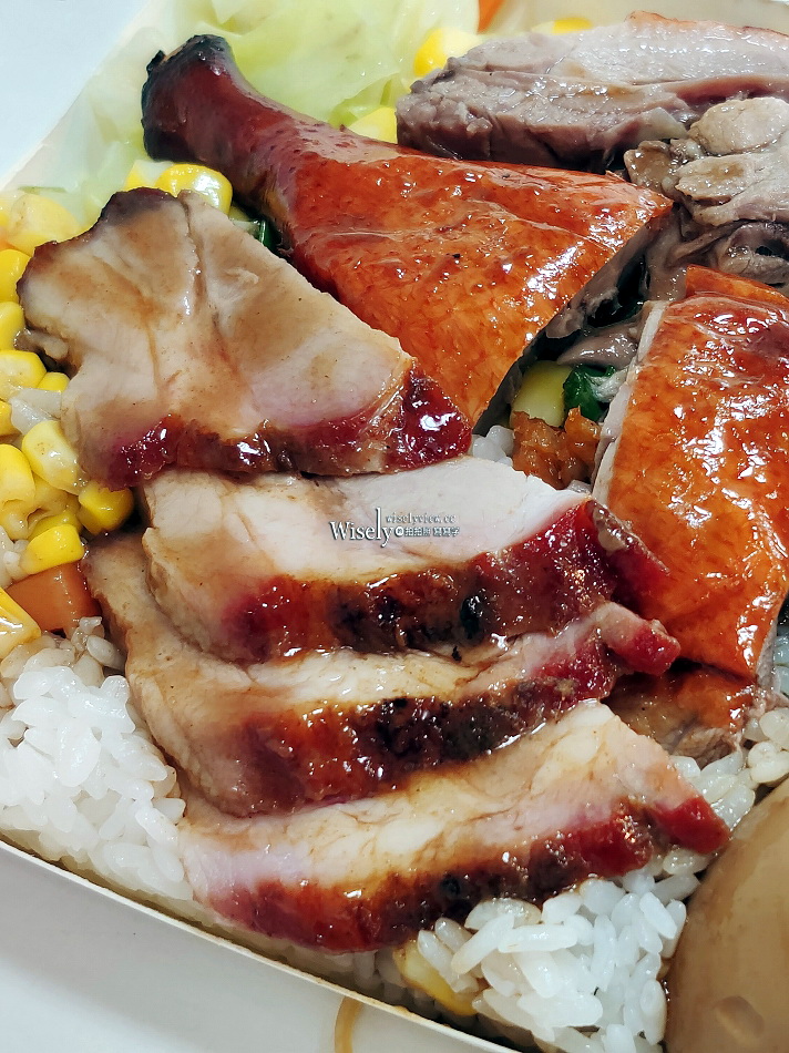 珍味燒臘︱永和大份量便當︱樂華夜市美食︱鴨腿飯.三寶飯︱捷運永安市場站　