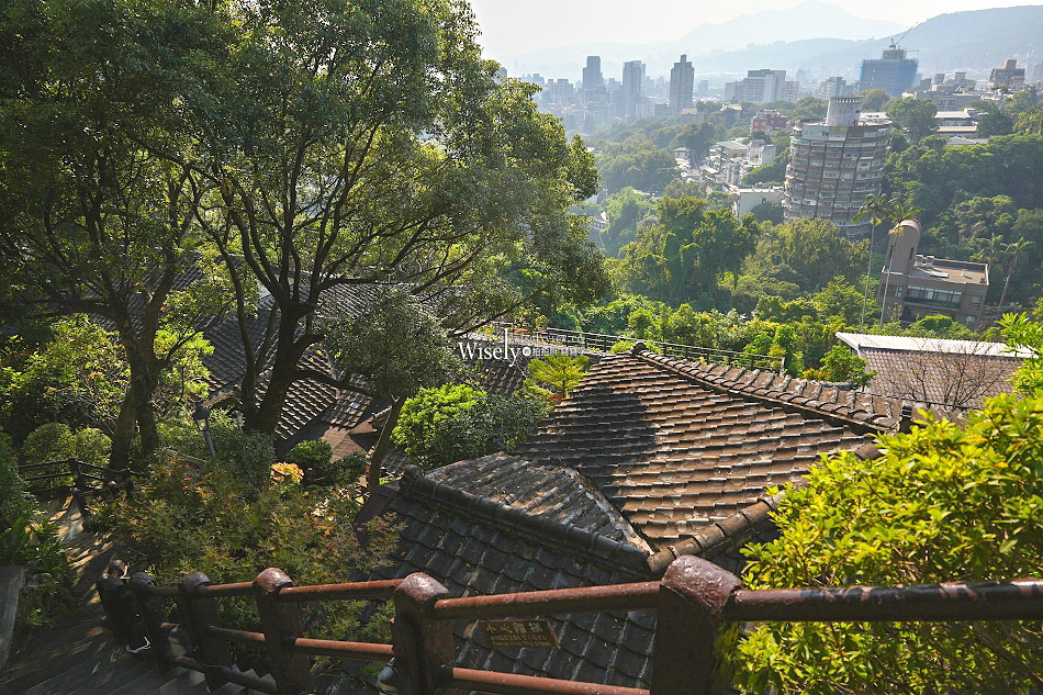 少帥禪園︱張學良幽禁舊居︱台北北投溫泉︱遠眺觀音山關渡平原