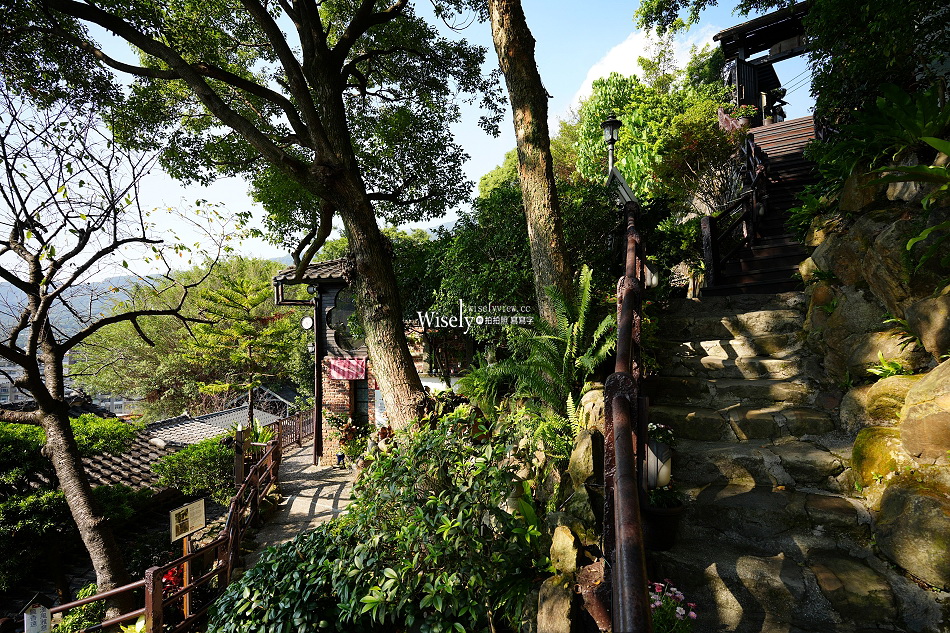 少帥禪園︱張學良幽禁舊居︱台北北投溫泉︱遠眺觀音山關渡平原